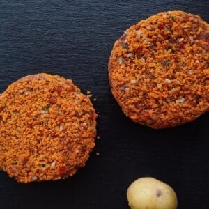 Hamburgers (gepaneerd)